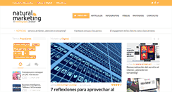 Desktop Screenshot of naturalmarketing.es